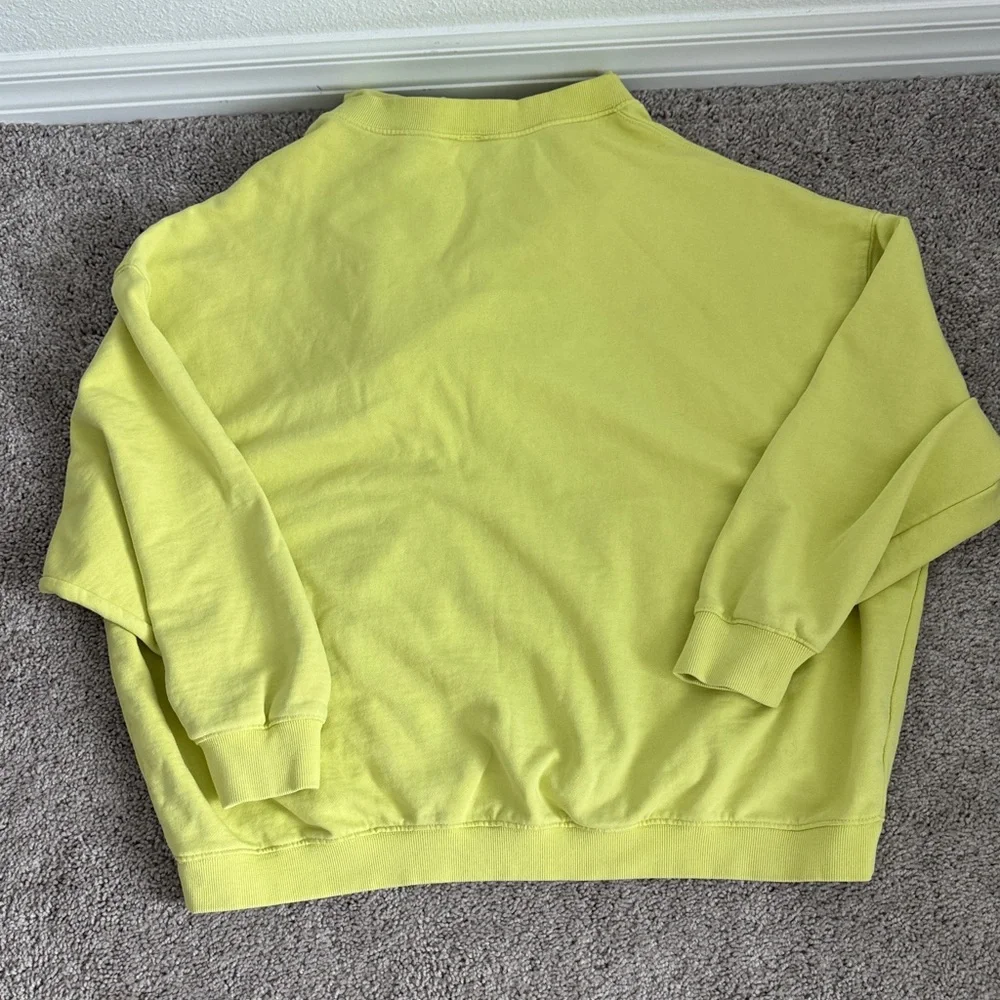 FP Movement by Free People Neon Yellow Sweater Hoodie - Picture 6 of 6
